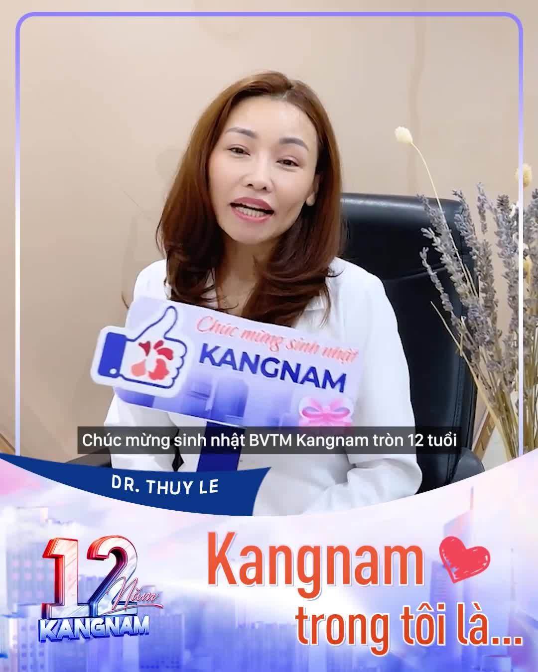 Dr. Thủy Lê - Thạc sĩ, bác sĩ Viện trị liệu và chăm sóc da tại Kangnam